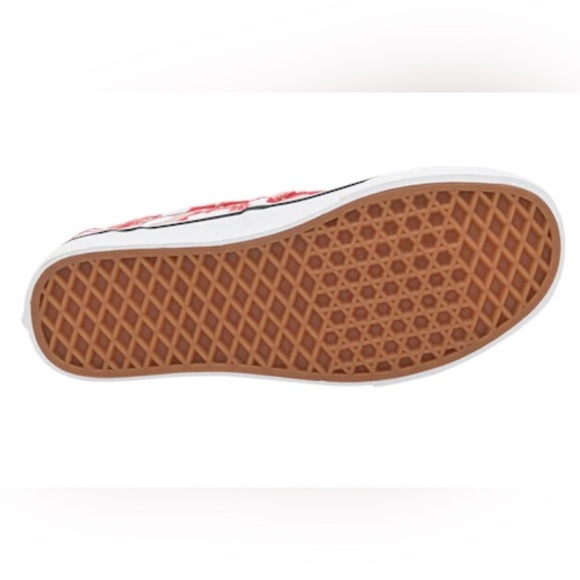 VANS ASHER MARBLE HEARTS RED - Picture 2 of 11